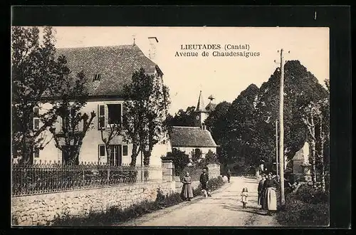 AK Lieutades, Avenue de Chaudesaigues