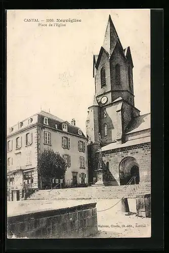 AK Neuvéglise, Place de l`Eglise