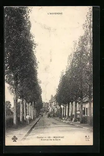 AK Mauriac, Avenue de la Gare