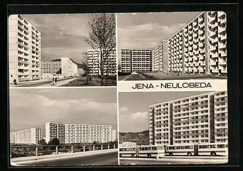 AK Jena, Neulobeda, Neubau Wohnkomplex, Linienbus