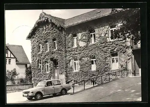 AK Neustadt /Orla, Blick auf das Krankenhaus