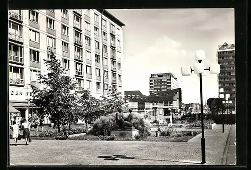 AK Leipzig, Partie am Sachsenplatz