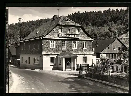 AK Wurzbach /Thür., Gaststätte Heinrichshütte