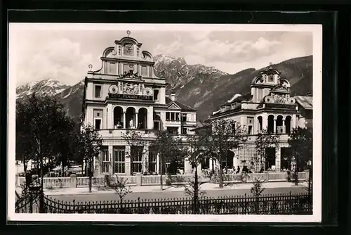 AK Bad Reichenhall, Cafe und Pension Flora