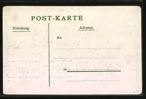 Künstler-AK Ulm, Ortsansicht mit Brücke, Münster