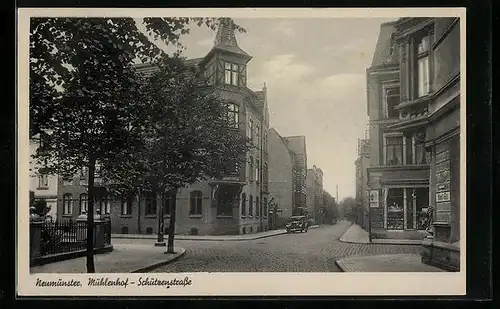 AK Neumünster, Mühlenhof in der Schützenstrasse