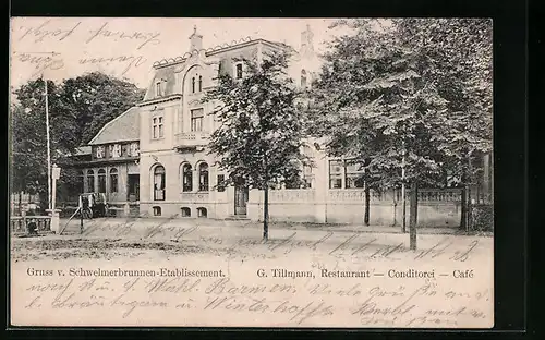 AK Schwelm, Restaurant Schwelmerbrunnen-Etablissement
