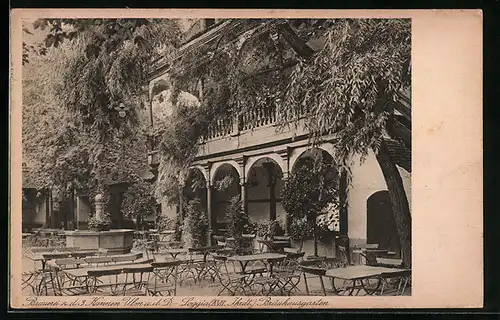 AK Ulm, Gasthaus & Brauerei zu den 3 Kannen, Gen. Ulmer Hofbräuhaus
