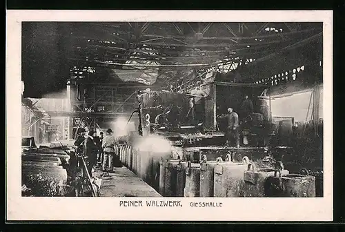 AK Peine, Peiner Walzwerk, Giesshalle