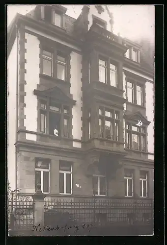 Foto-AK Frankfurt-Westend, Bürgerhaus Kettenhofweg 107 im Jahr 1911