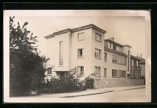 Foto-AK Frankfurt-Westend, Kettenhofweg 107 ca. 1930