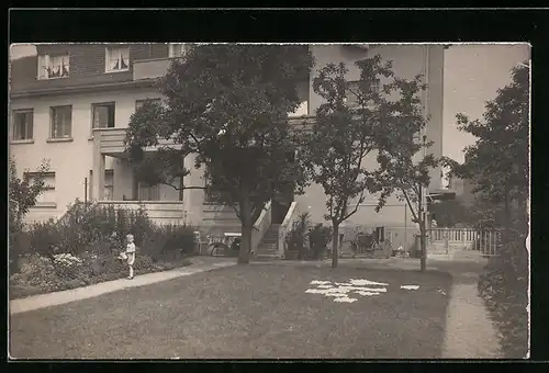 Foto-AK Frankfurt-Westend, Kettenhofweg 107 ca. 1930