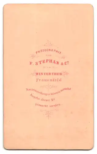 Fotografie F. Stephan & Cie., Winterthur, drei junge schweizer Studenten in Anzügen mit Biertönnchen und Couleur