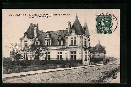 AK Cognac, Comptoir de MM. Pellisson Père, Musée Municipal