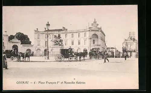 AK Cognac, Place Francois et Nouvelles Galeries