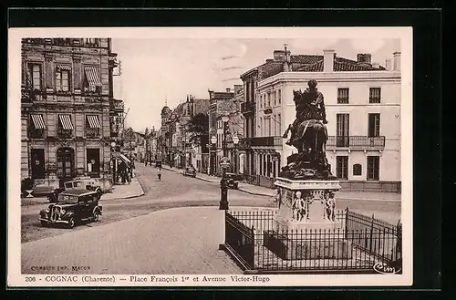 AK Cognac, Place Francois et Avenue Victor-Hugo