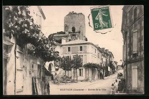 AK Marthon, Entrée de la Ville