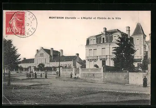 AK Montbron, L`Hopital et l`Entrée de la Ville