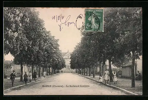 AK Mansle, Le Boulevard Gambetta