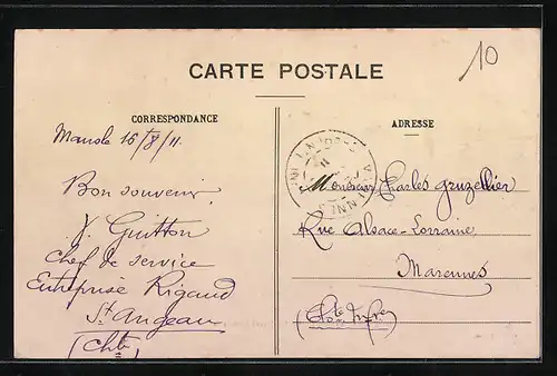 AK Mansle, Le Boulevard Gambetta