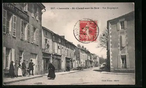 AK St-Claud-sur-le-Son, Rue Daigueplats