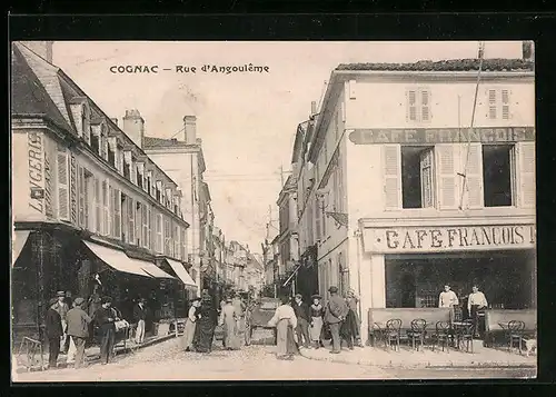 AK Cognac, Rue d`Angouleme, Cafe Francois