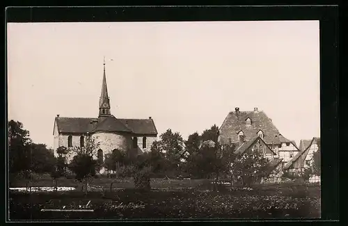 AK Bodenwerder, Blick auf die Kemnade von der Wiese aus