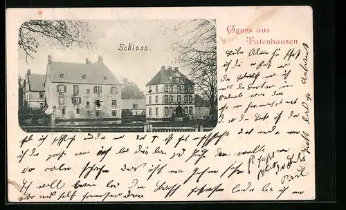 AK Tatenhausen, Gruss mit dem Schloss