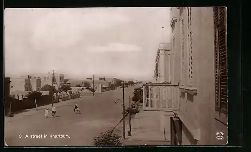 AK Khartoum, A Street in Khartoum