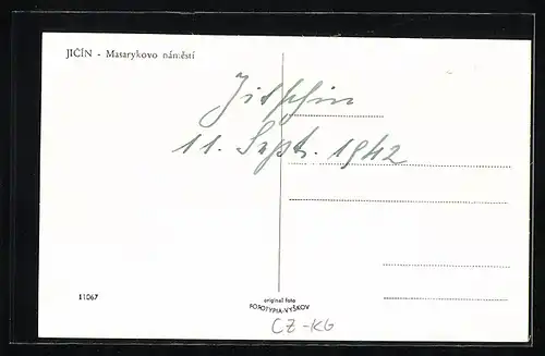 AK Jicin, Masarykovo namesti