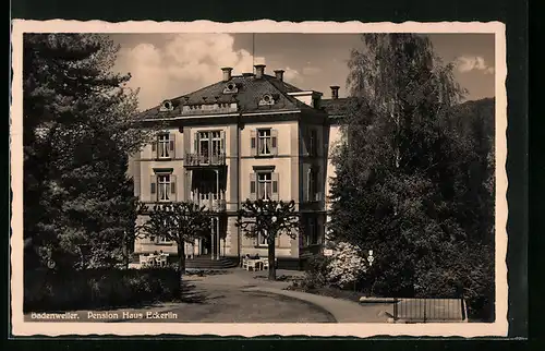 AK Badenweiler, Pension Haus Eckerlin