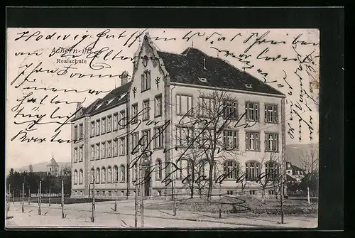 AK Achern i. B., Ansicht der Realschule