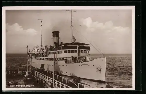 AK Rügen-Dampfer Rugard