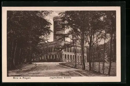 AK Binz a. Rügen, Jagdschloss Granitz