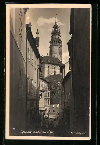 AK Cesky Krumlov, Radnicka ulice