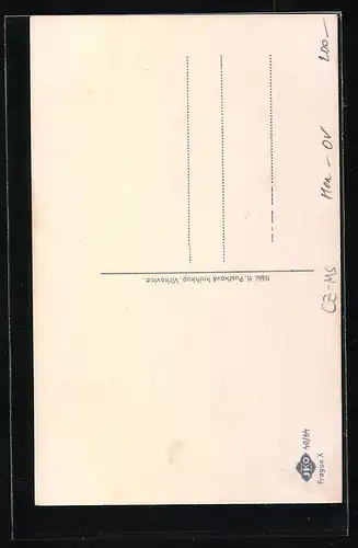 AK Vítkovice, Blick zur Kirche