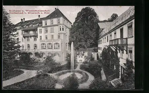 AK Jordanbad b. Biberach, Kurhaus u. Wasserheilanstalt