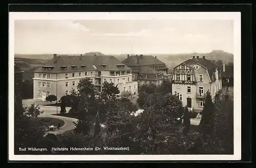 AK Bad Wildungen, Heilstätte Helenenheim, Dr. Winkhausbau