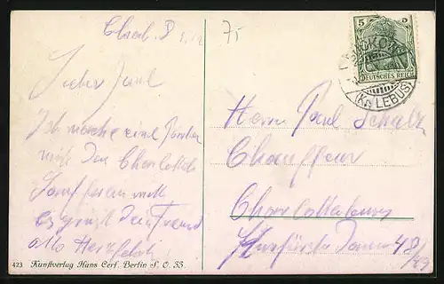 AK Buckow /Märkische Schweiz, Ortsansicht vom Storchennest gesehen