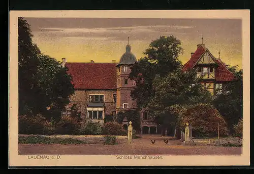 AK Lauenau a. D., Schloss Münchhausen