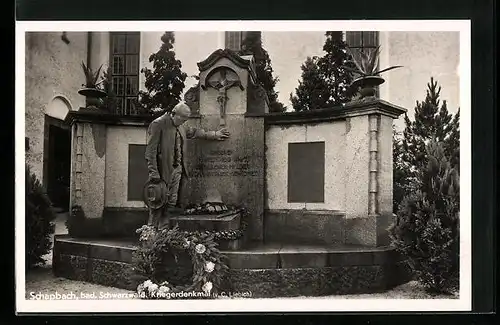 AK Schapbach, Kriegerdenkmal
