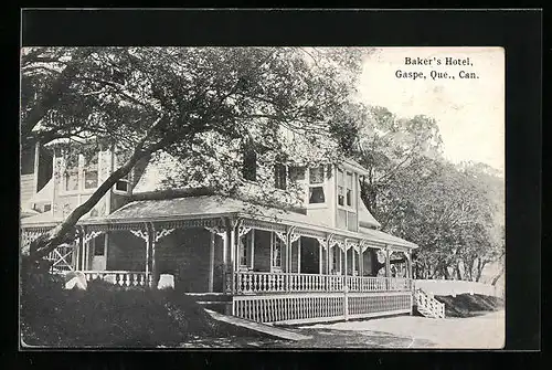 AK Gaspe, Baker`s Hotel