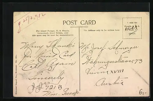 AK Montreal, Mc Gill Street in Winter