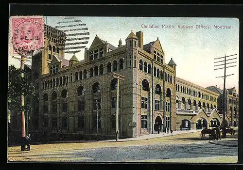 AK Montreal, Canadian Pacific Railway Offices