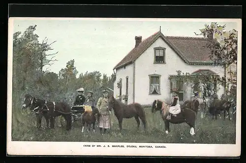 AK Deleau, Farm of Mr. J. E. Marples