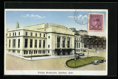 AK Quebec, Palais Montcalm