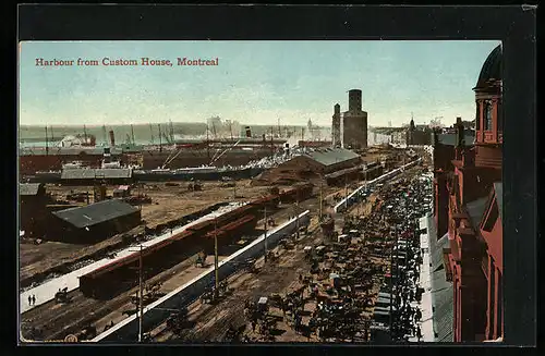 AK Montreal, Harbour from Custom House