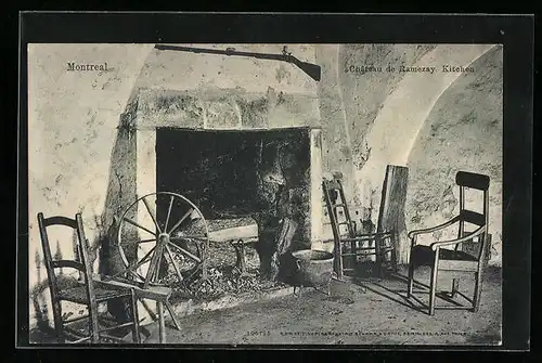 AK Montreal, Chateau de Ramezay, Kitchen