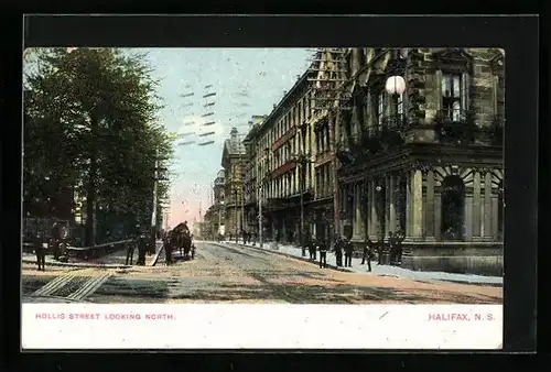 AK Halifax, Hollis Street, Looking North