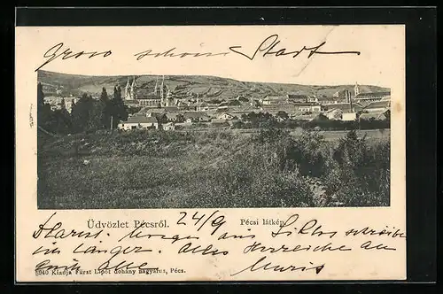 AK Pécs, Pécsi látkép